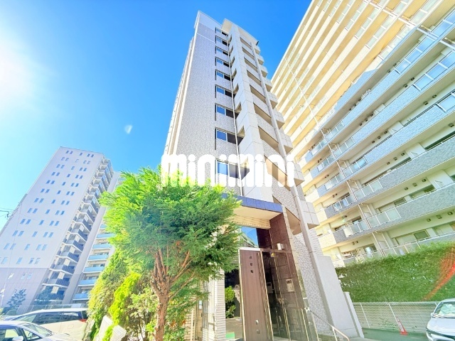 建物外観　駅近高層マンションです