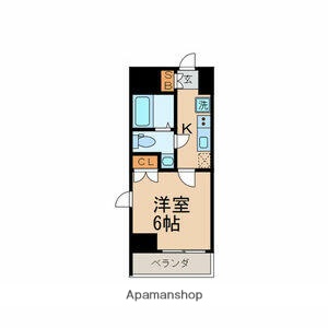 ＪＲ山手線 目黒駅 徒歩8分 11階建 築6年の間取り写真