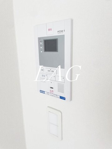 セキュリティ　モニター付きインターフォンです。