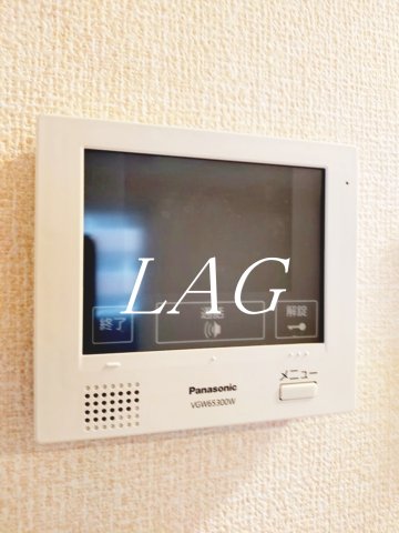 セキュリティ　モニター付きインターフォンです。