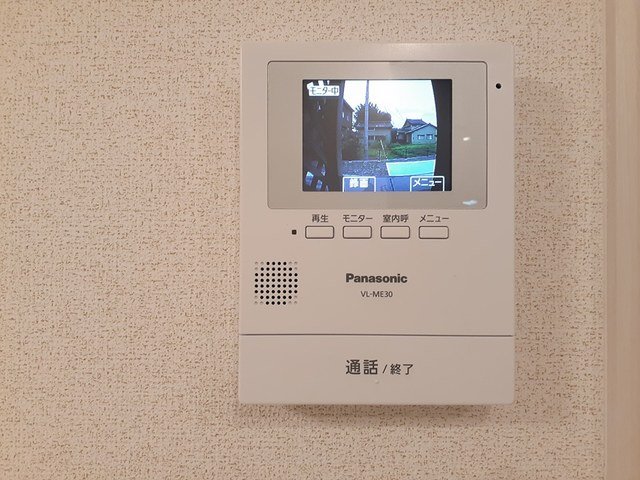 セキュリティ　モニタ付インターホンです。