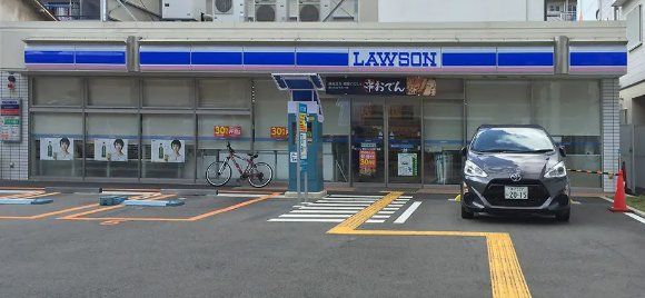 コンビニ　ローソン東淀川小松四丁目店（コンビニ）まで280m