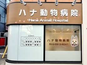 病院　ハナ動物病院（病院）まで918m