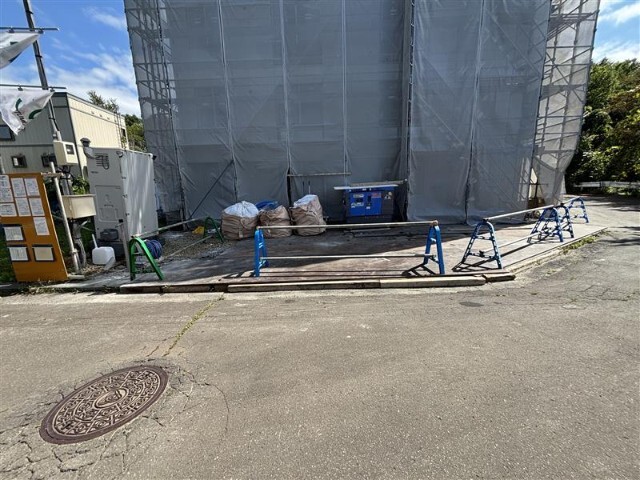 駐車場　駐車場予定