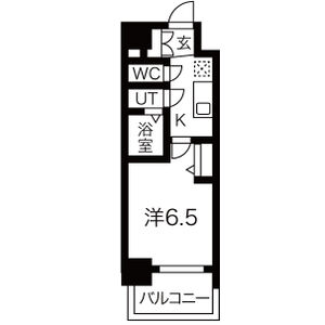 メイクス矢場町IIの間取り写真