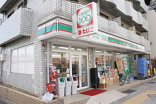 コンビニ　ローソンストア100 神戸御影店（コンビニ）まで29m