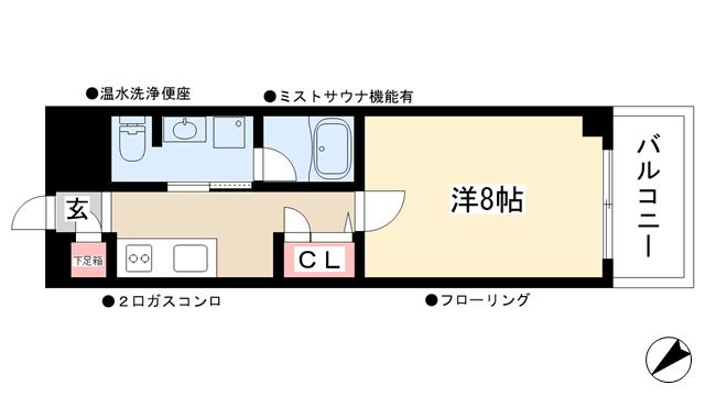 RIDGE大曾根の間取り写真