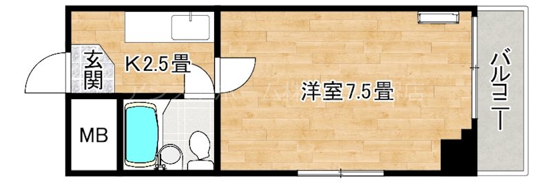 三宝シティの間取り写真