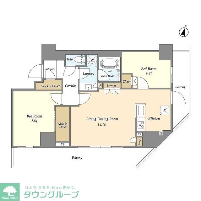 スタイリオ池上-新参道-の間取り写真