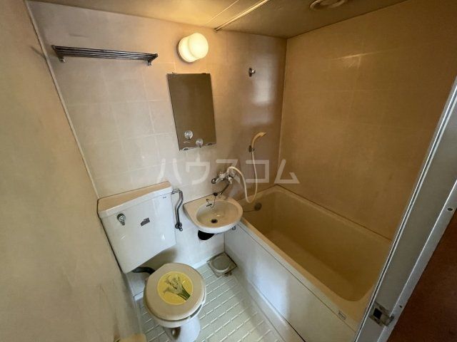 本間アパートEの風呂写真