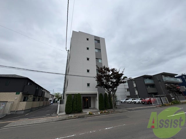 建物外観　仙台市若林区南小泉字八軒小路「プラウドフラット河原町」