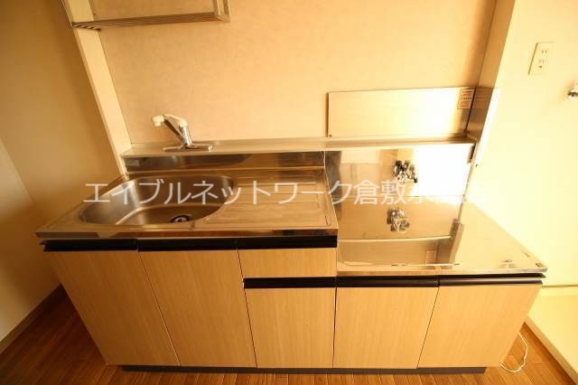 キッチン　２口コンロ設置可キッチン