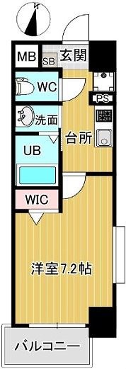 エスポワール那の川の間取り写真