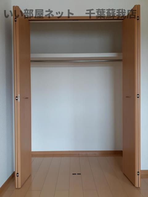 収納　十分な収納スペースがあります