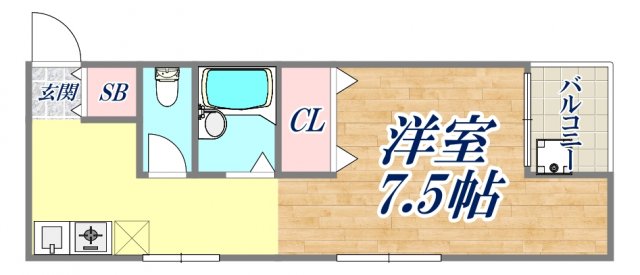 杉村ビルの間取り写真