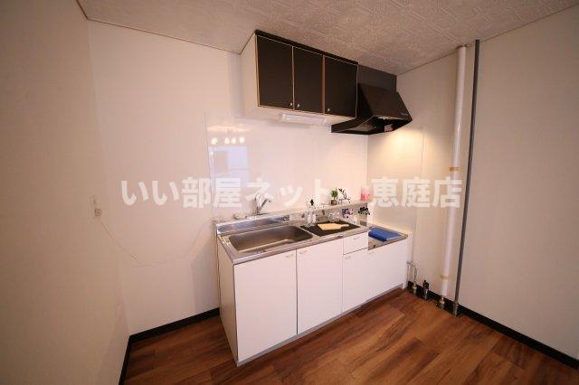 第3恵庭マンションのキッチン写真
