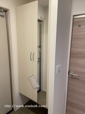 玄関　シューズボックス付き玄関