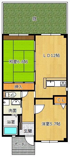 志井ガーデンヒルズの間取り