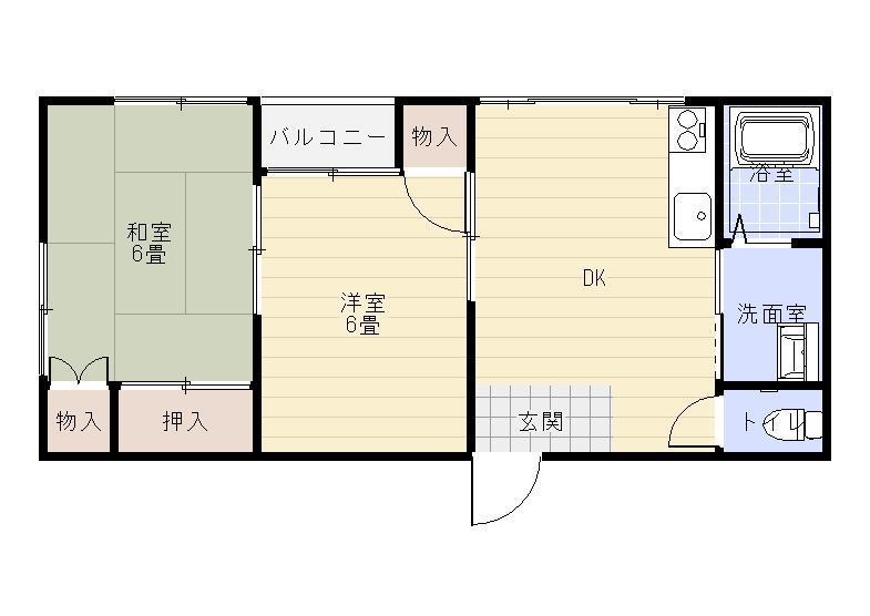 メゾン・サンレイク　Ｃ棟の間取り