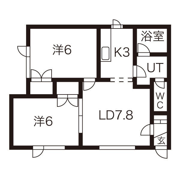 ケント３７の間取り