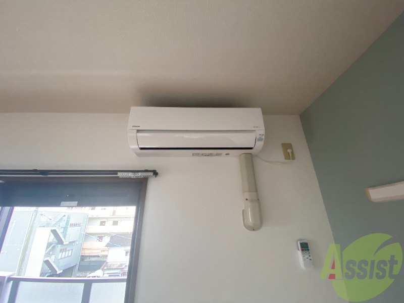 その他設備　エアコン設置済みです。これからの時代は欠かせませんよ。