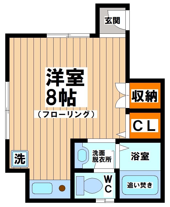 東京都杉並区方南１（アパート）の賃貸物件の間取り