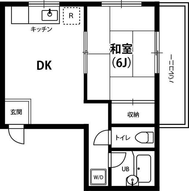 エムズマンションの間取り