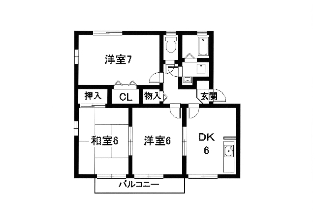 アーバンハイツの間取り