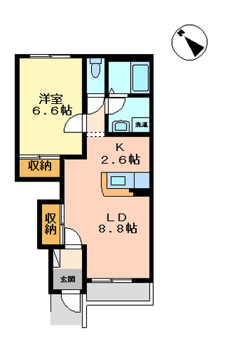 サンコーポ２号館の間取り