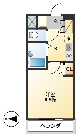 ベルスーズの間取り