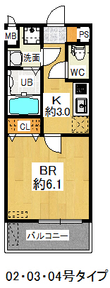 CP深江橋の間取り