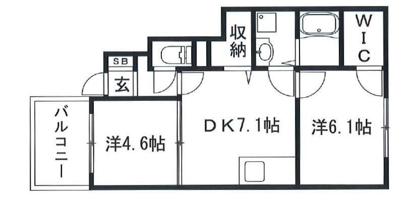 グリュックドルフの間取り