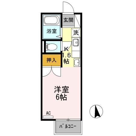 ヴァン　メゾンの間取り