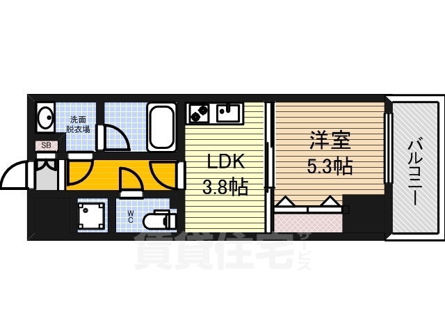 さくらHills NISHIKI Platinum Residenceの間取り