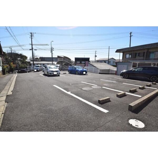 【刈谷市今岡町のアパートの駐車場】