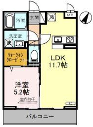 さいたま市北区宮原町のアパートの間取り