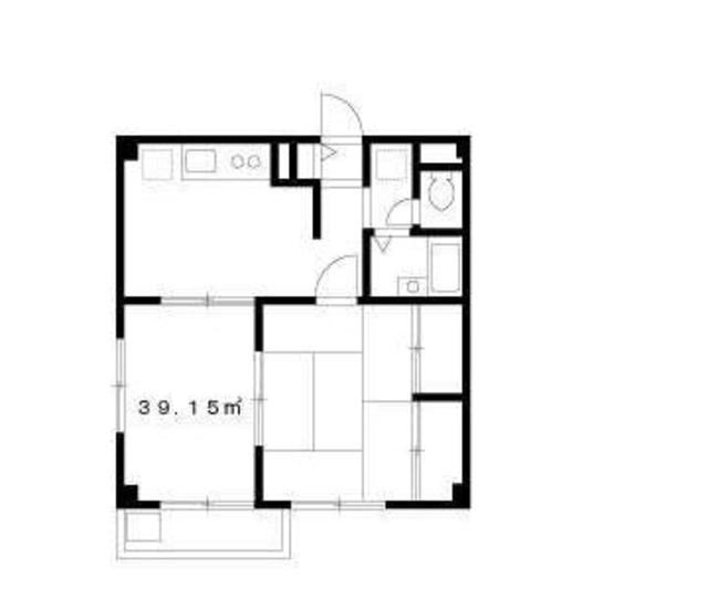 【八王子市椚田町のマンションの間取り】