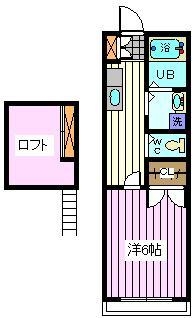 さいたま市南区沼影のアパートの間取り