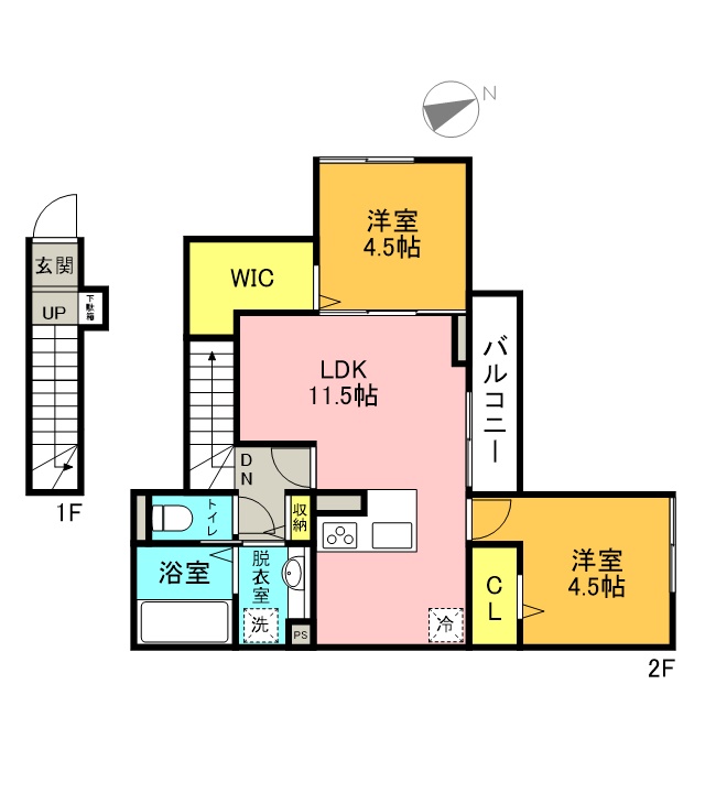 桜井5丁目新築ROOMの間取り