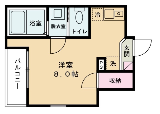 ヴィラセゾン船橋本町IIの間取り