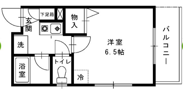 Kビルの間取り