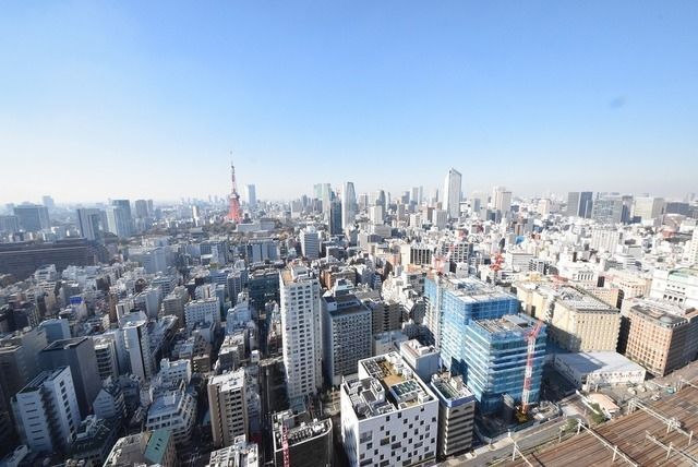 【港区海岸のマンションの眺望】