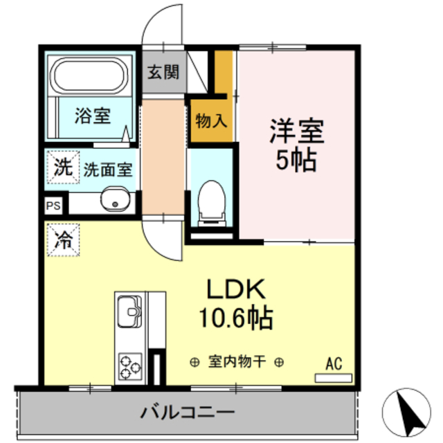 アムールの間取り