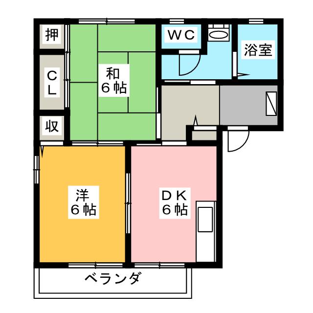 Ｔ・ＴＯＷＮアーバンの間取り