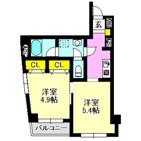 千代田シティハウスの間取り