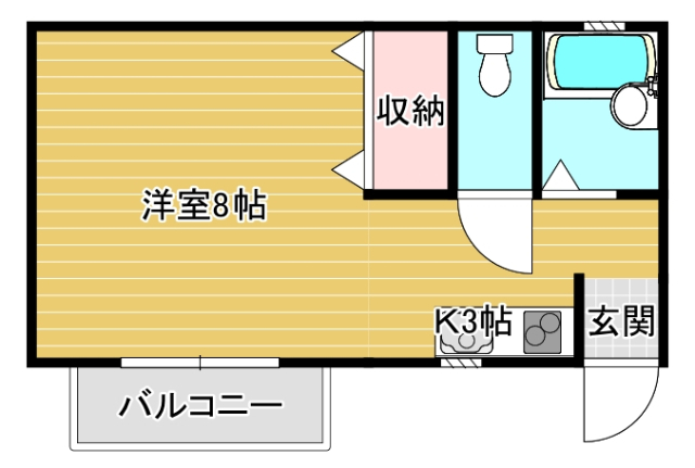 福石グリーンコートの間取り