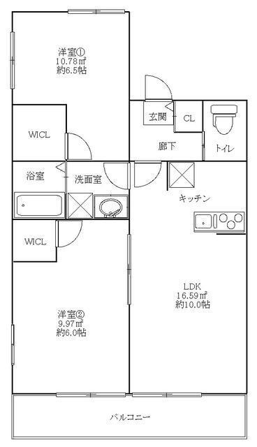 ハイセンチュリーの間取り