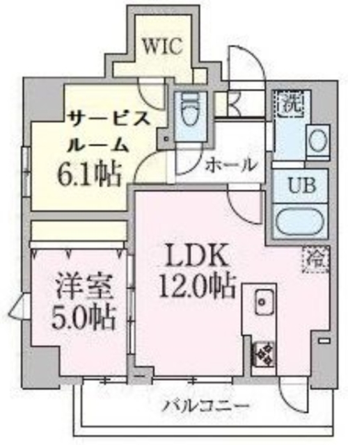 ブランシュワの間取り