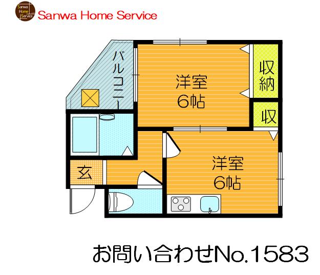 川島第9ビルの間取り