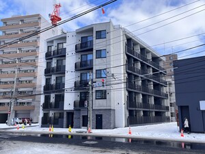 【Ｓ－ＲＥＳＩＤＥＮＣＥ札幌東ａｓｔｒａｚｅの建物外観】